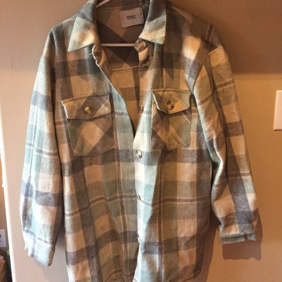 ONLY Wool plaid jumper - Picture 1 of 1